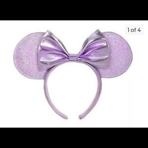 Lavender Minnie Mouse Headband / Ears